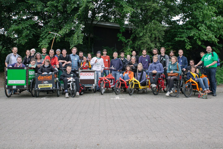 Free cargo bikes are available in more than 30 cities in the German-speaking countries!